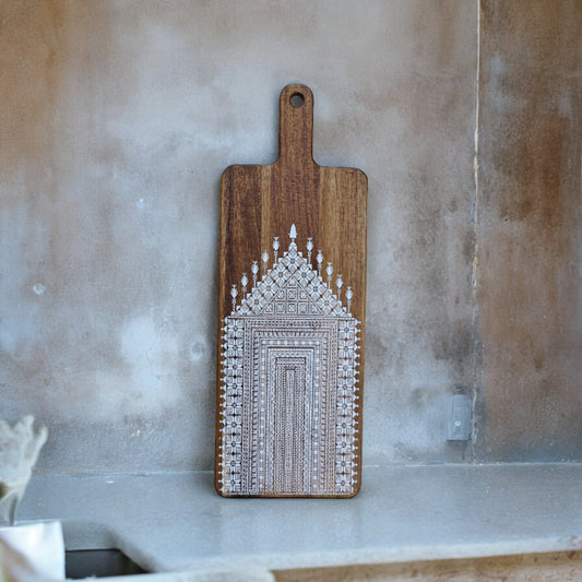 Tatreez Engraved Cutting Board /Islamic decor/Gift /kitchen decor