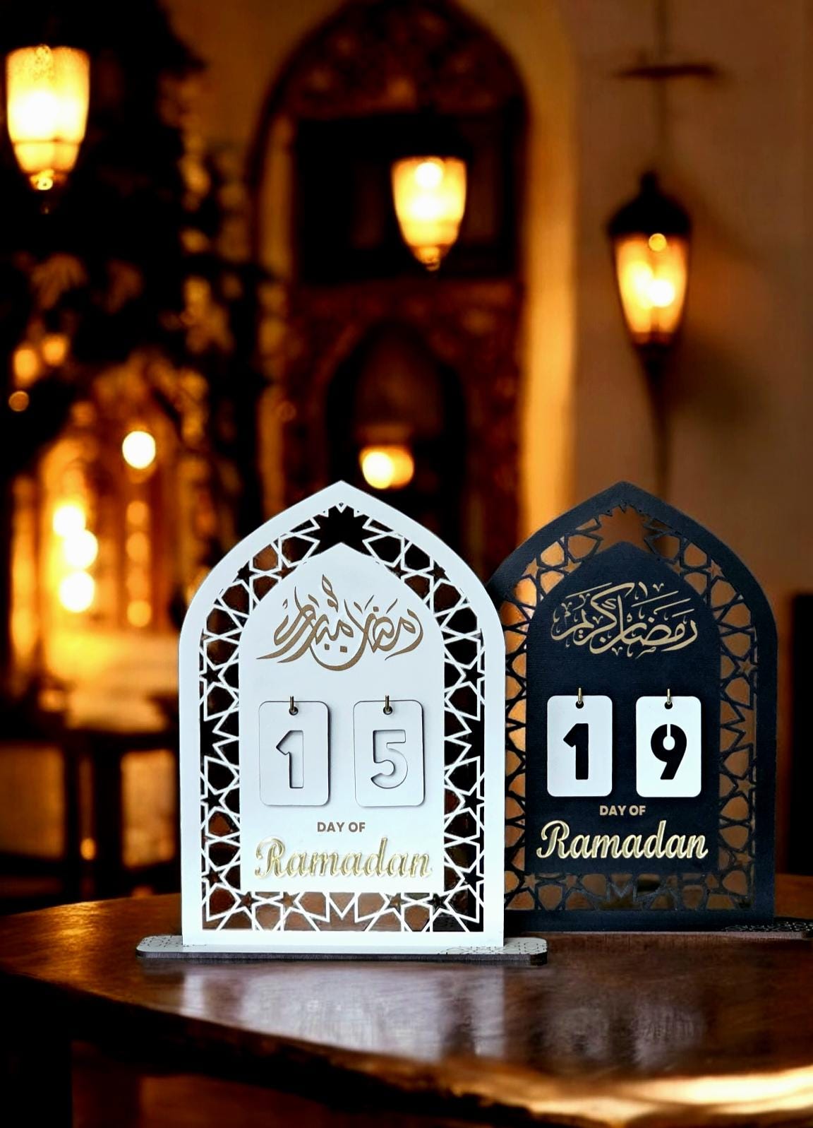 Ramadan Countdown Calendar. Ramadan and Eid Decor. Days till Eid. Ramadan Gifts.